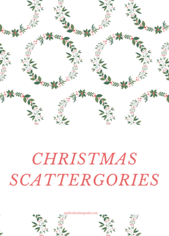 Christmas Scattergories Front